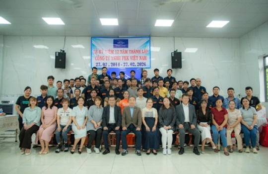 MỪNG SINH NHẬT 12 NĂM CÔNG TY FKK VIỆT NAM NĂM 2026