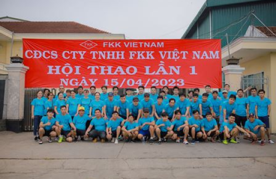 ĐẠI HỘI THỂ THAO LẦN THỨ NHẤT CÔNG TY FKK VIỆT NAM 2023