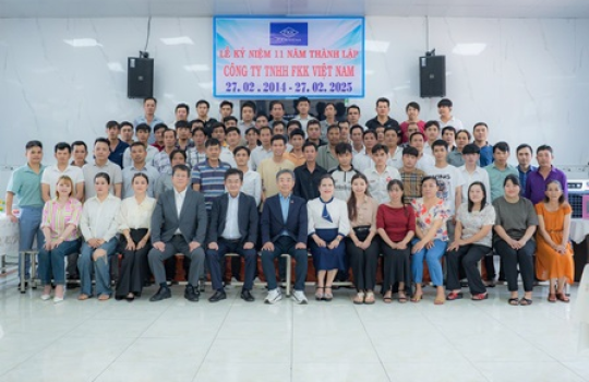 MỪNG SINH NHẬT 11 NĂM CÔNG TY FKK VIỆT NAM NĂM 2025